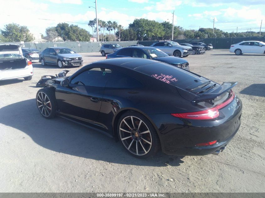 2014 PORSCHE 911 CARRERA S - WP0AB2A96ES122252