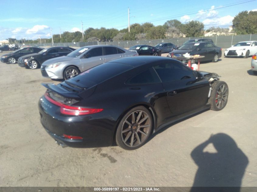 2014 PORSCHE 911 CARRERA S - WP0AB2A96ES122252