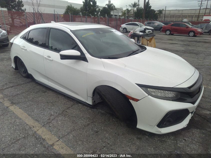 SHHFK7H9XHU224677 HONDA CIVIC HATCHBACK SPORT TOURING 2017