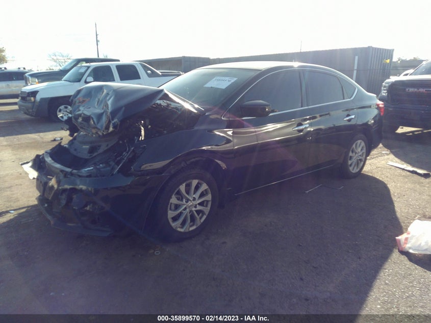 VIN 3N1AB7AP5KL607751 2019 NISSAN SENTRA SV
