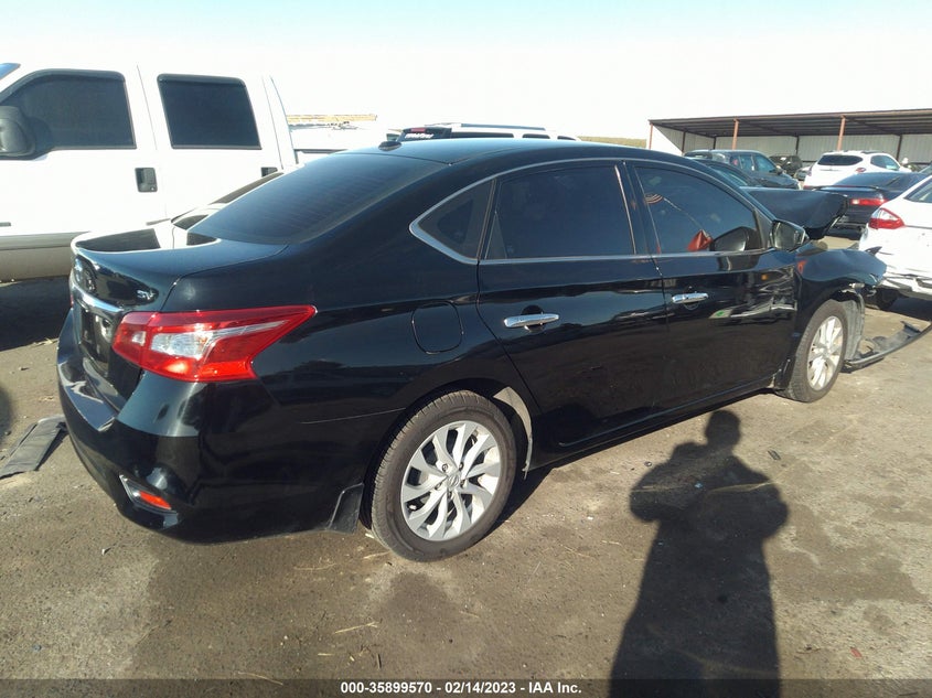 VIN 3N1AB7AP5KL607751 2019 NISSAN SENTRA SV