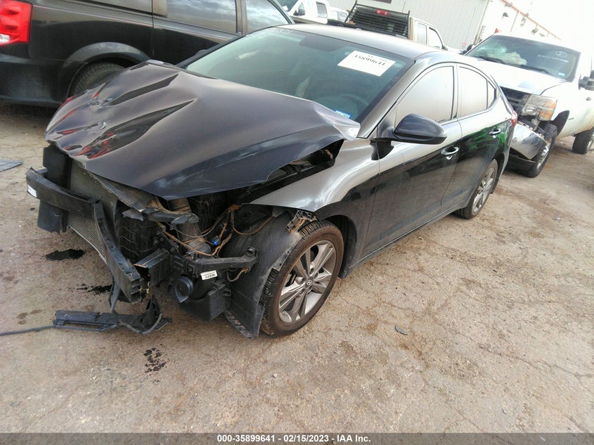 VIN 5NPD84LF8JH279767 2018 HYUNDAI ELANTRA SEL