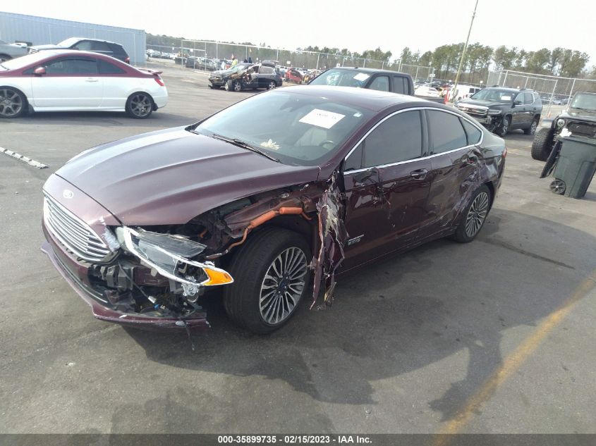 2017 FORD FUSION ENERGI TITANIUM/PLATINUM - 3FA6P0SU7HR175840