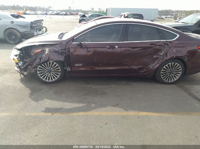 2017 FORD FUSION ENERGI TITANIUM/PLATINUM - 3FA6P0SU7HR175840