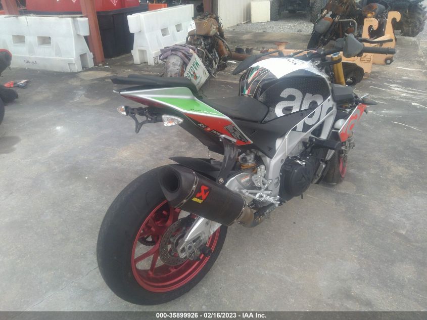 2017 APRILIA TUONO V4 1100 FACTORY ZD4KGUA02HS000306