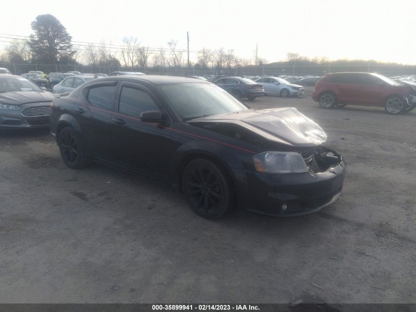 2013 DODGE AVENGER SXT - 1C3CDZCG5DN757083