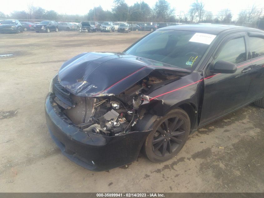 2013 DODGE AVENGER SXT - 1C3CDZCG5DN757083