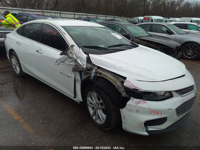 VIN 1G1ZE5ST5HF166142 2017 CHEVROLET MALIBU LT