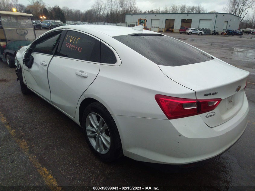 VIN 1G1ZE5ST5HF166142 2017 CHEVROLET MALIBU LT