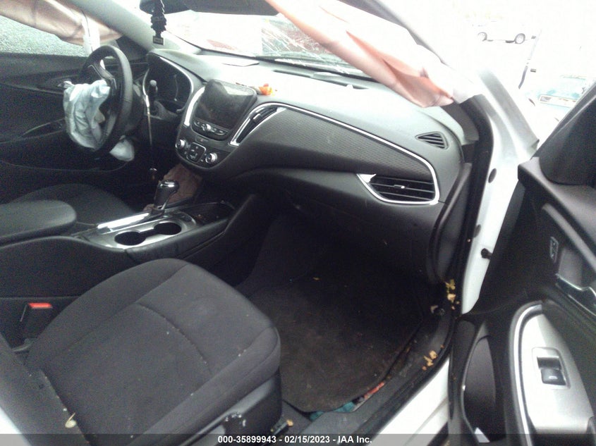 VIN 1G1ZE5ST5HF166142 2017 CHEVROLET MALIBU LT