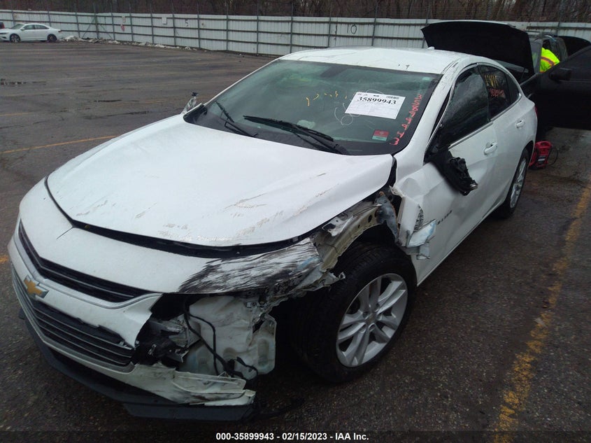 VIN 1G1ZE5ST5HF166142 2017 CHEVROLET MALIBU LT