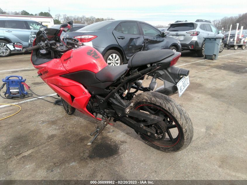 2008 KAWASAKI EX250 J - JKAEXMJ118DA02504