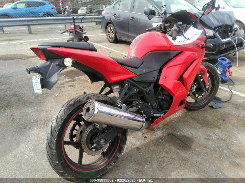2008 KAWASAKI EX250 J - JKAEXMJ118DA02504