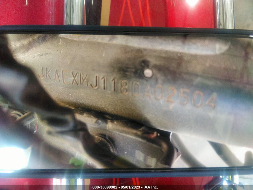 2008 KAWASAKI EX250 J - JKAEXMJ118DA02504