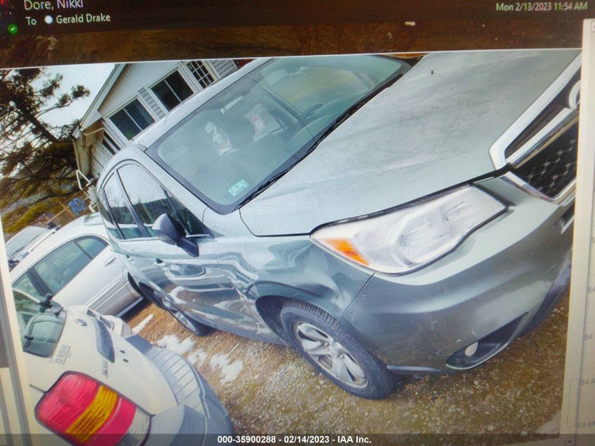 2014 SUBARU FORESTER 2.5I - JF2SJAAC8EH438490