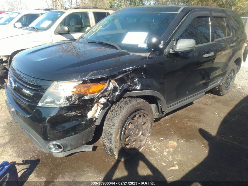 2014 FORD UTILITY POLICE INTERCEPTOR 1FM5K8AR6EGA18301
