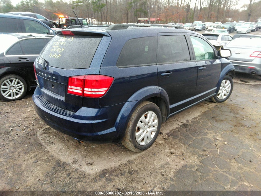 VIN 3C4PDCAB9HT568797 2017 DODGE JOURNEY SE