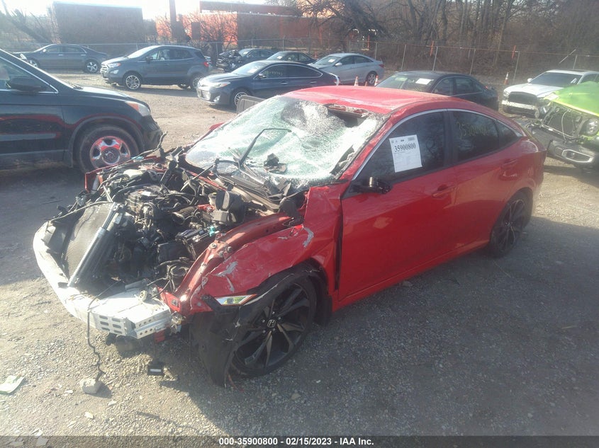 VIN 2HGFC2F88LH521320 2020 HONDA CIVIC SEDAN SPORT