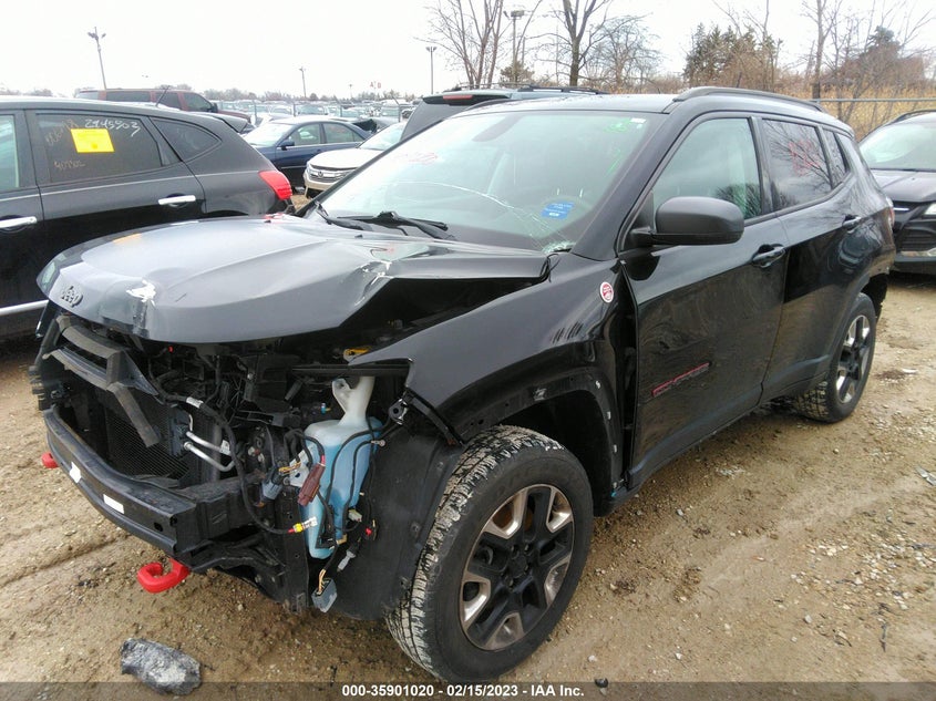 VIN 3C4NJDDB0HT631626 2017 JEEP COMPASS TRAILHAWK