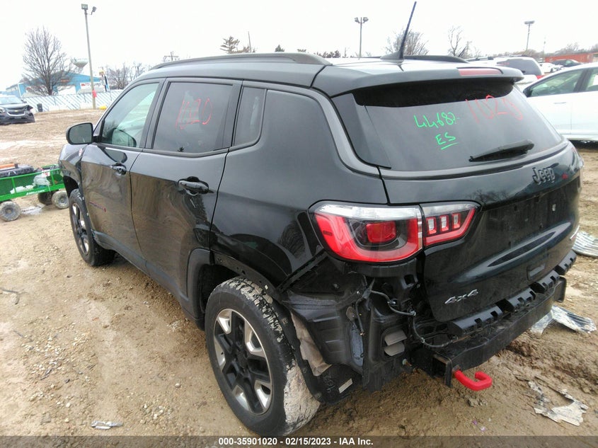 VIN 3C4NJDDB0HT631626 2017 JEEP COMPASS TRAILHAWK