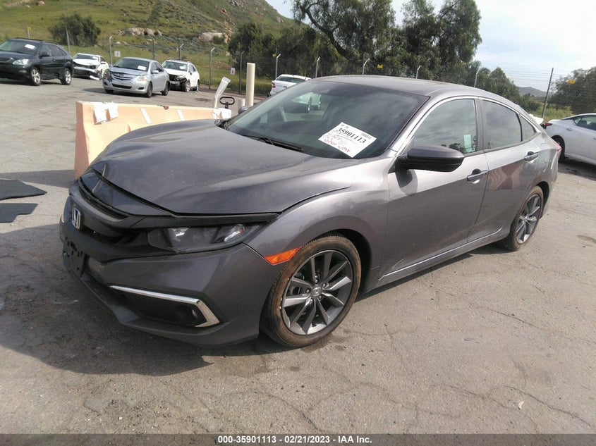 VIN 19XFC1F3XLE202011 2020 HONDA CIVIC SEDAN EX