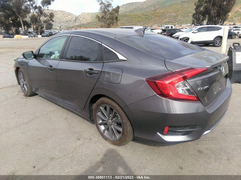 VIN 19XFC1F3XLE202011 2020 HONDA CIVIC SEDAN EX