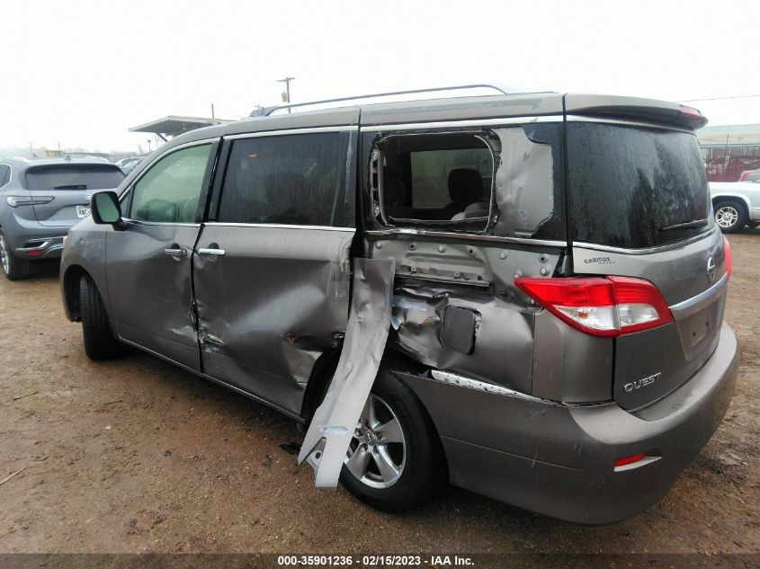 2016 NISSAN QUEST SV/S/PLATINUM/SL - JN8AE2KP5G9152863