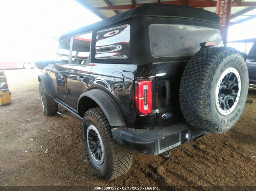 2022 FORD BRONCO BASE/BIG BEND - 1FMEE5DP9NLB57118