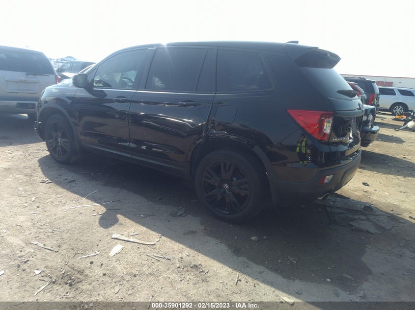 VIN 5FNYF7H29MB002871 2021 HONDA PASSPORT SPORT