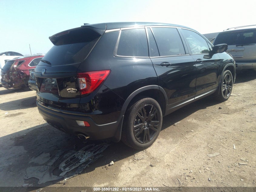 VIN 5FNYF7H29MB002871 2021 HONDA PASSPORT SPORT