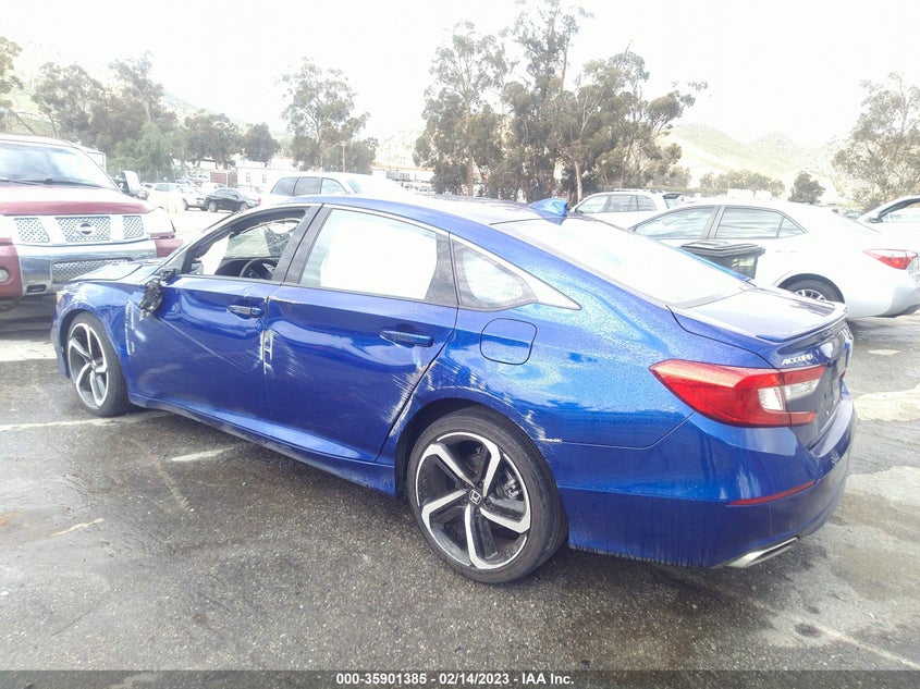 VIN 1HGCV1F36LA109987 2020 HONDA ACCORD SEDAN SPORT