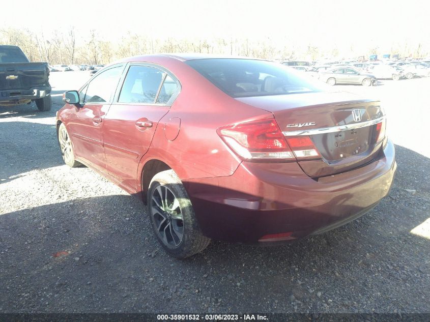 2013 HONDA CIVIC SDN EX - 2HGFB2F87DH529901