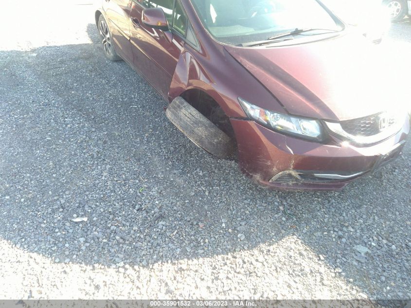 2013 HONDA CIVIC SDN EX - 2HGFB2F87DH529901