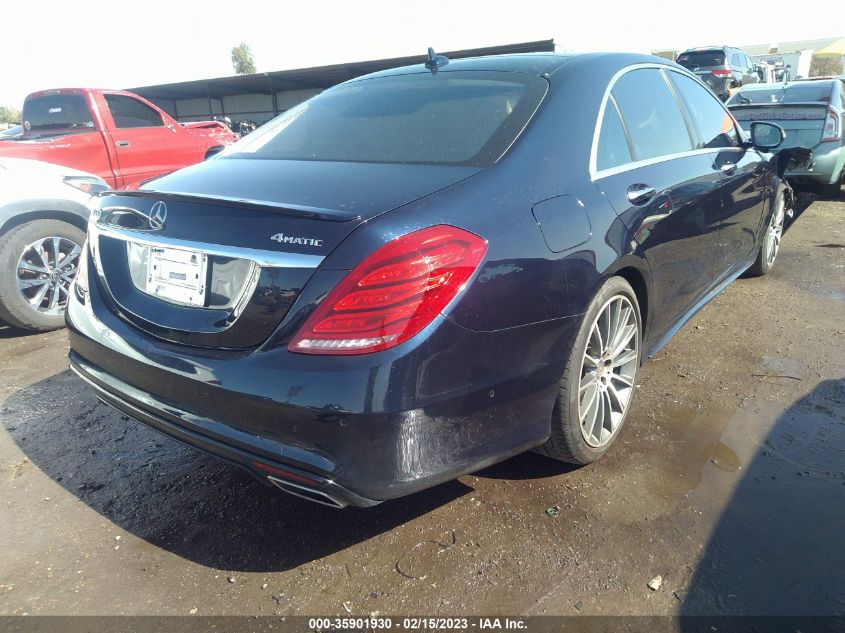 2015 MERCEDES-BENZ S 550 4MATIC WDDUG8FBXFA113936