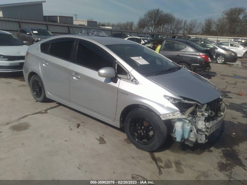 2014 TOYOTA PRIUS FOUR/FIVE/THREE/ONE/TWO - JTDKN3DU2E0379034