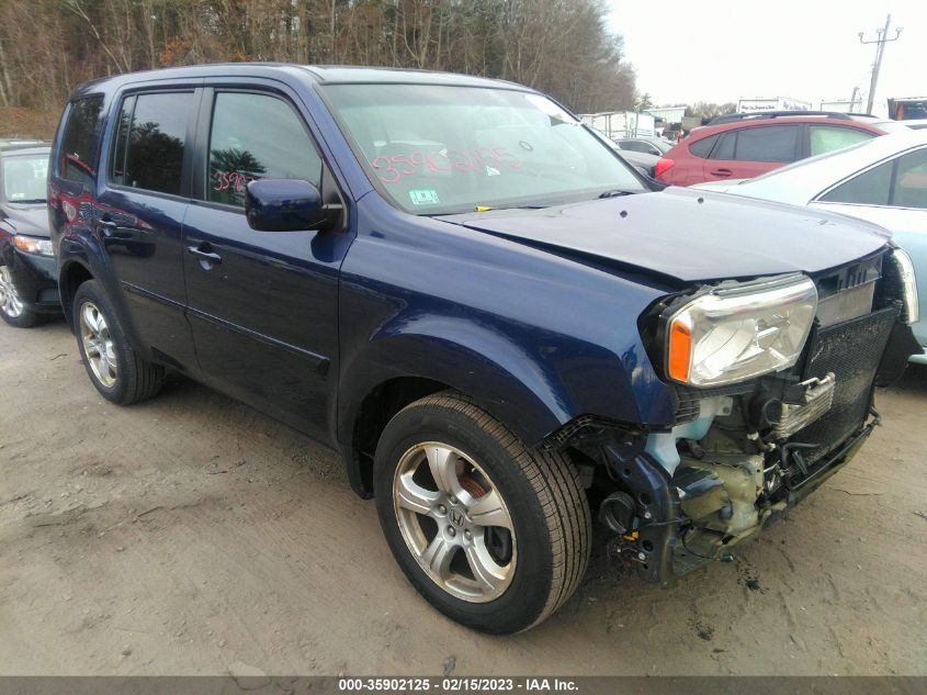 2013 HONDA PILOT EX - 5FNYF4H46DB062364