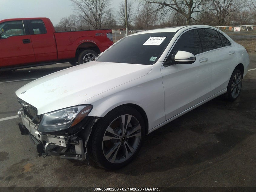 VIN 55SWF4KB8JU281867 2018 MERCEDES-BENZ C-CLASS C 300