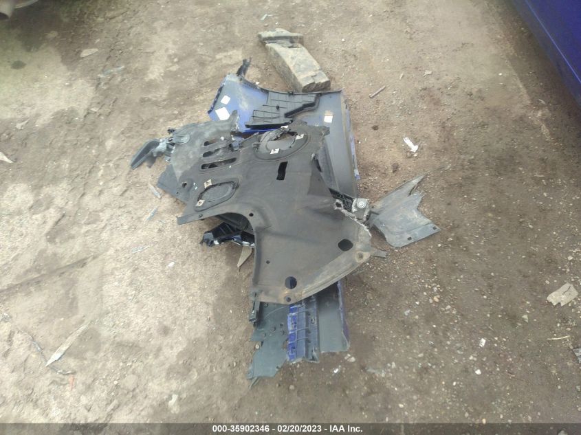 2022 HYUNDAI IONIQ HYBRID BLUE - KMHC65LC1NU283289