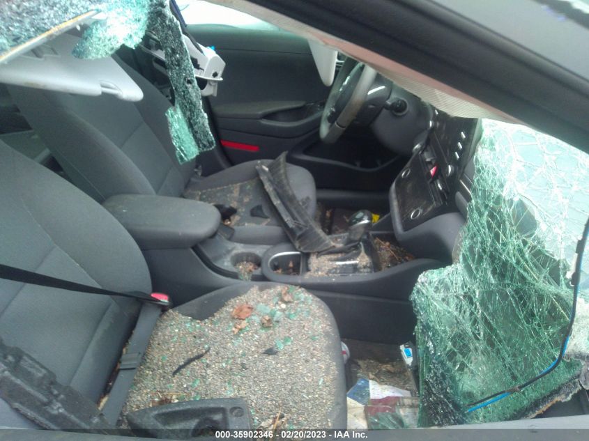 2022 HYUNDAI IONIQ HYBRID BLUE - KMHC65LC1NU283289