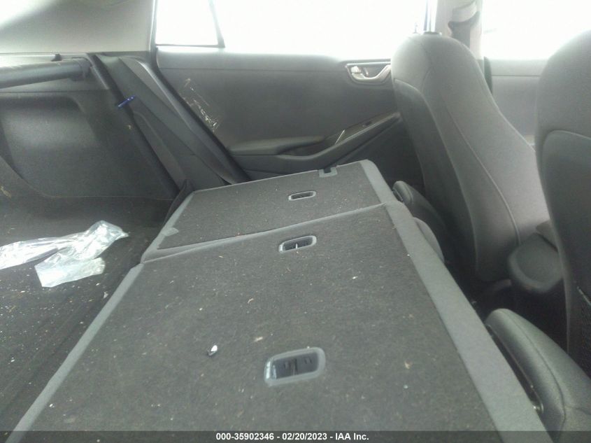 2022 HYUNDAI IONIQ HYBRID BLUE - KMHC65LC1NU283289