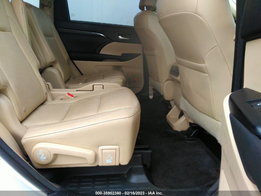 2014 TOYOTA HIGHLANDER HYBRID LIMITED 5TDDCRFH8ES006837
