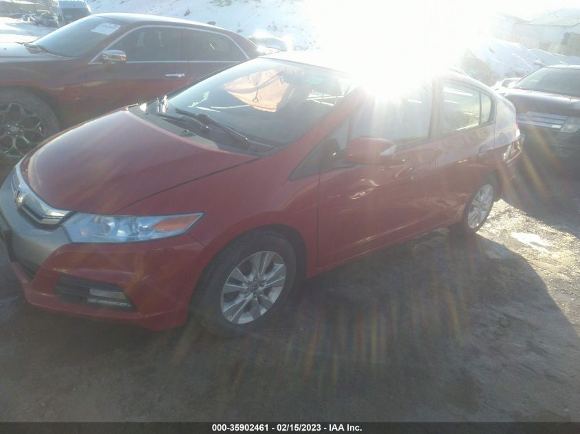 2013 HONDA INSIGHT EX - JHMZE2H71DS002578