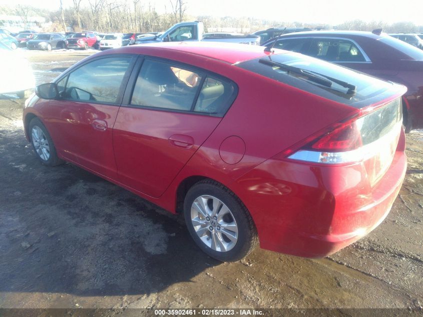 2013 HONDA INSIGHT EX - JHMZE2H71DS002578