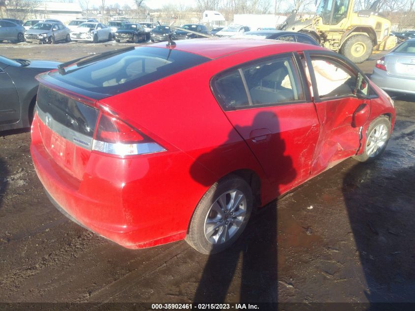 2013 HONDA INSIGHT EX - JHMZE2H71DS002578