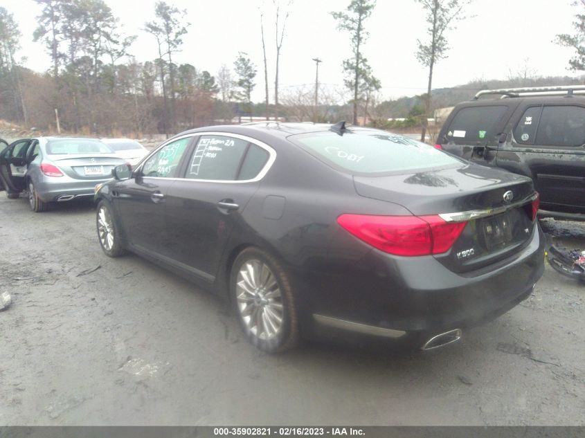 2015 KIA K900 LUXURY KNALW4D40F6016802