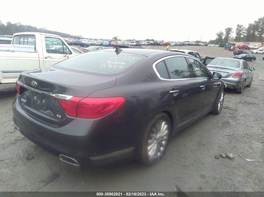 2015 KIA K900 LUXURY KNALW4D40F6016802