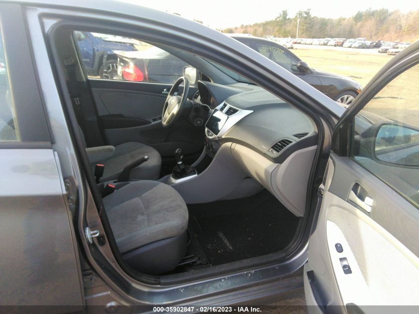 2014 HYUNDAI ACCENT GLS - KMHCT4AE5EU750253
