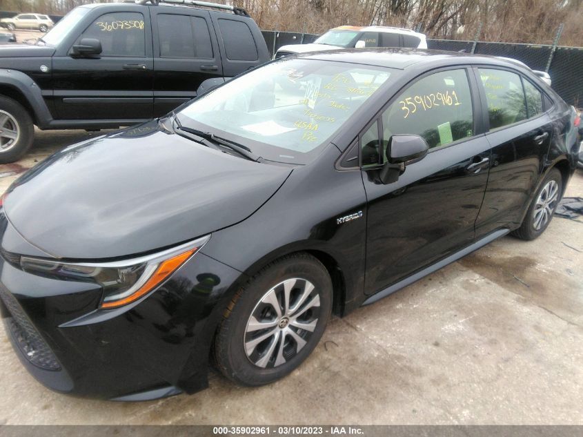 2020 TOYOTA COROLLA HYBRID LE - JTDEBRBE4LJ026712