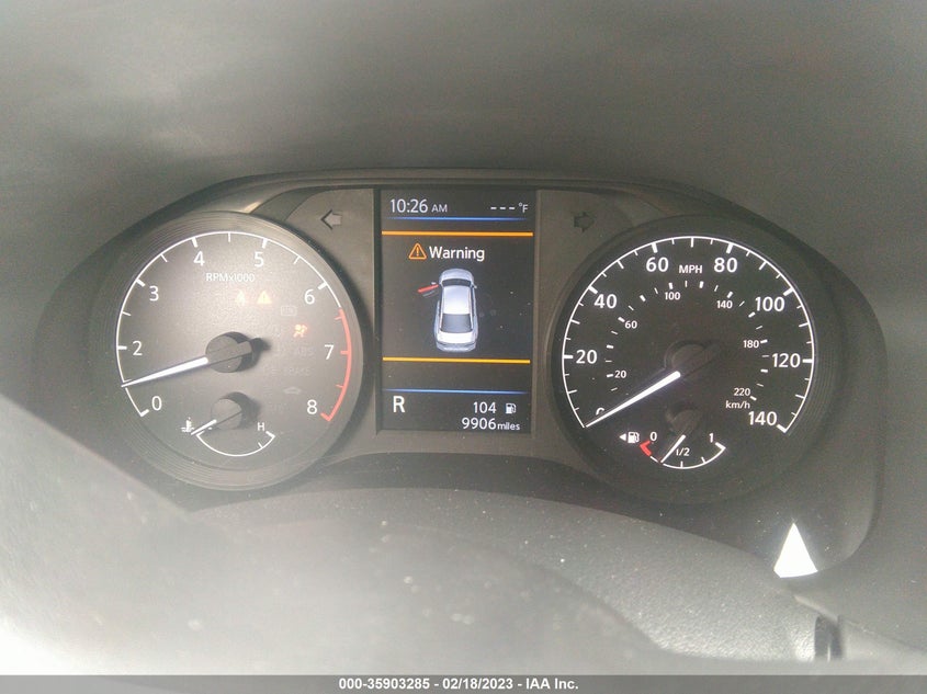 VIN 1N4BL4BV8NN360665 2022 NISSAN ALTIMA 2.5 S
