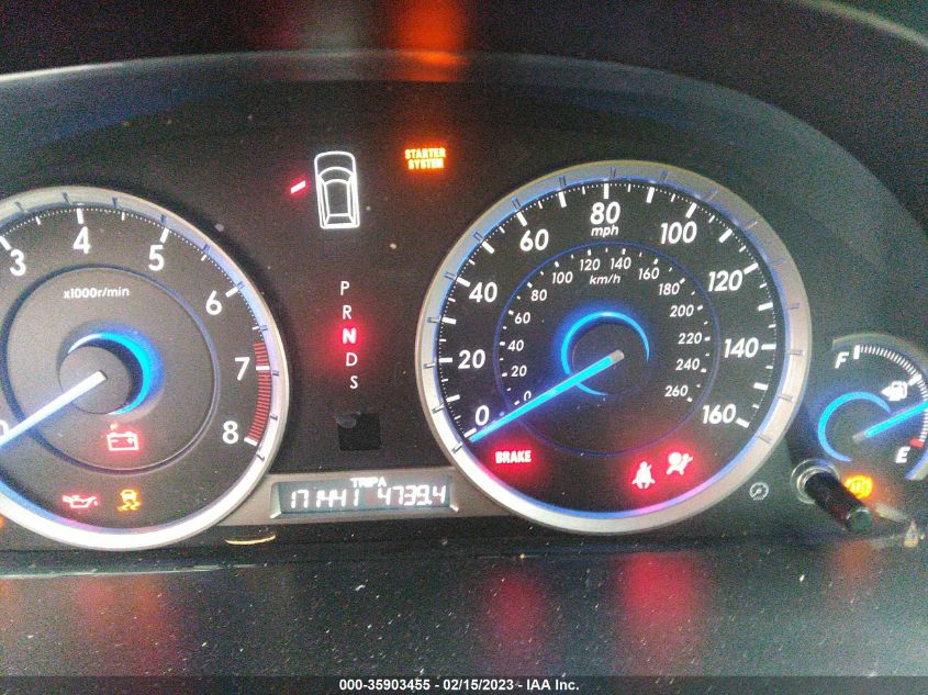2014 HONDA CROSSTOUR EX-L - 5J6TF2H57EL001458
